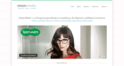 Desktop Screenshot of originmedia.com